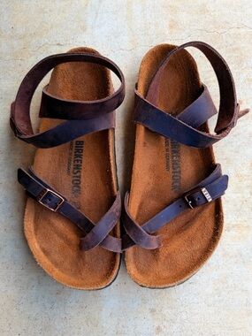 Birkenstock 38 100% Leather New